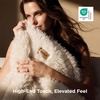 Bedsure Faux Fur White Throw Blanket, Fluffy Soft Shaggy Reversible(03 – Beige)