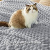 Bedsure Pink Throw Blanket for Couch – 350GSM Fluffy Plush Bubble Blanket for Bed Home Room Decor, GentleSoft Cute Fleece Soft Cozy Gifts for Women Girls, 50×60 Inches(05 – Light Grey)