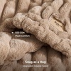 Bedsure Soft Double-Sided Faux Fur Throw Blanket, Light Brown, 50″x60″(Light Brown)