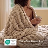 Bedsure Soft Double-Sided Faux Fur Throw Blanket, Light Brown, 50″x60″(Light Brown)