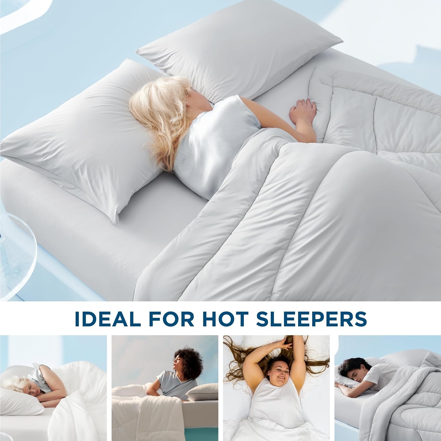 image:imageBedsure Cooling Comforter Cooling Sheets