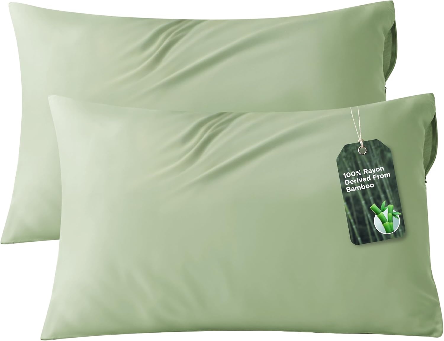 image:imageBedsure Cooling Pillowcase Bundle Cooling Fitted Sheet Queen