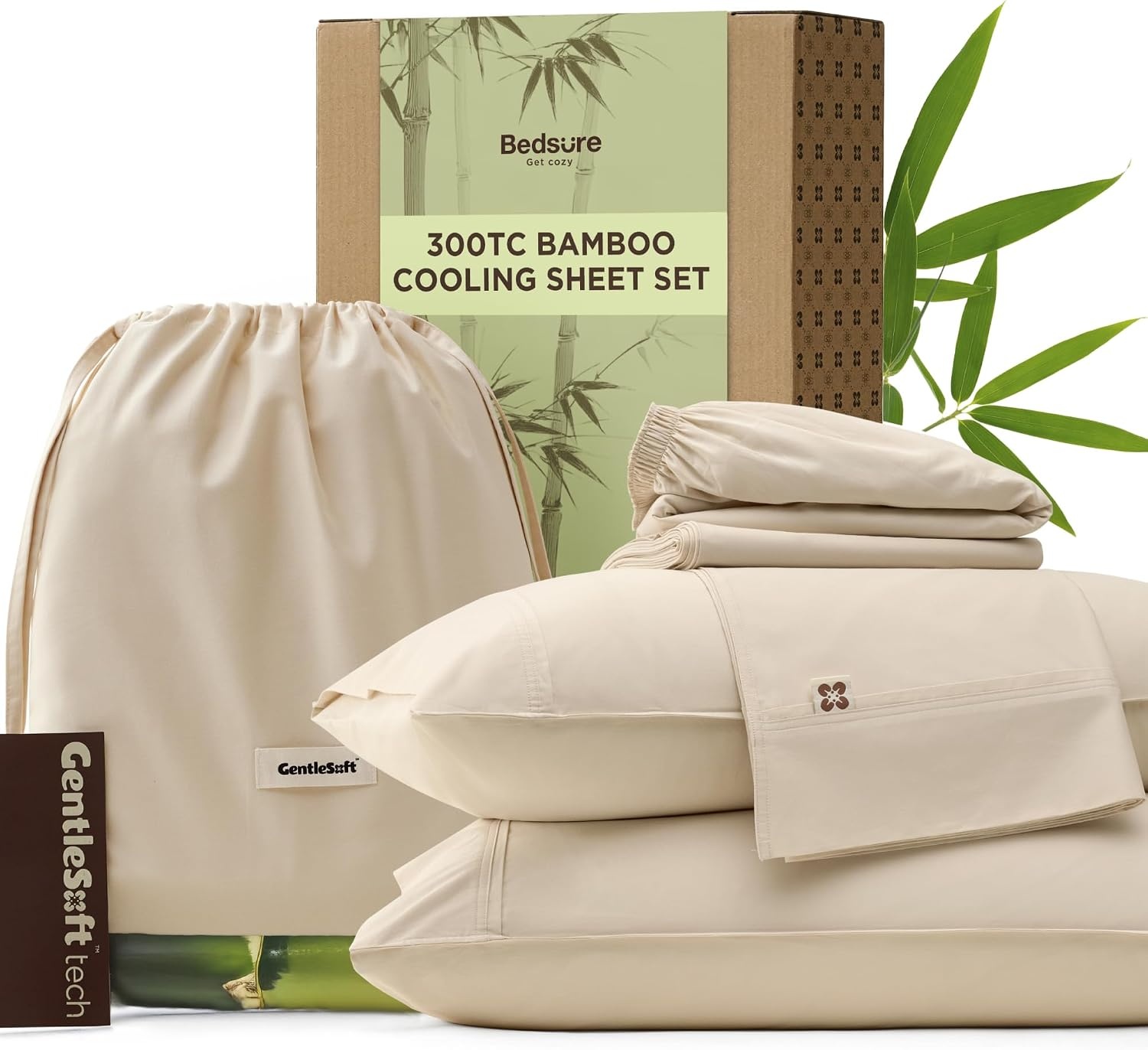 image:imageBedsure Get A Free Rayon Blend Sheets When You Purchase Cooling Sheets