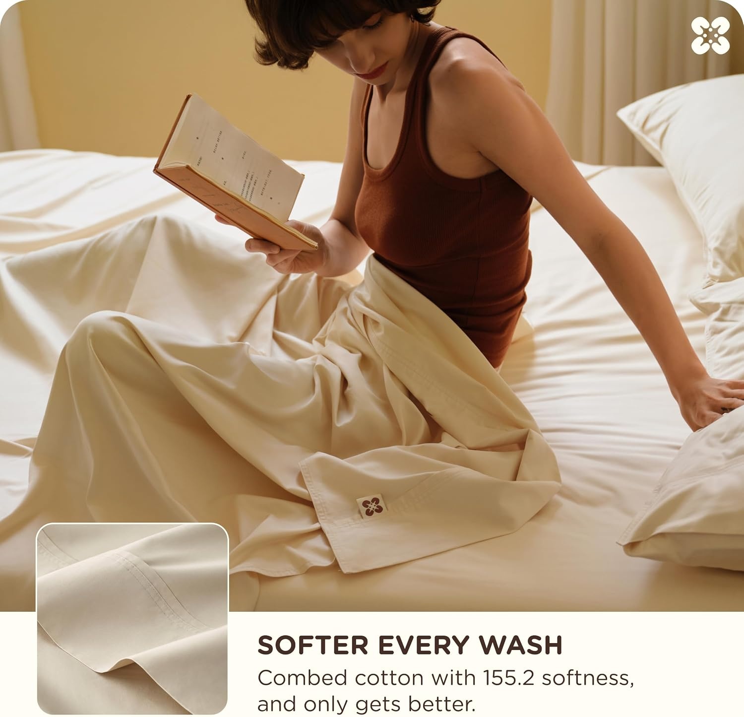 image:imageBedsure Get A Free Rayon Blend Sheets When You Purchase Cooling Sheets