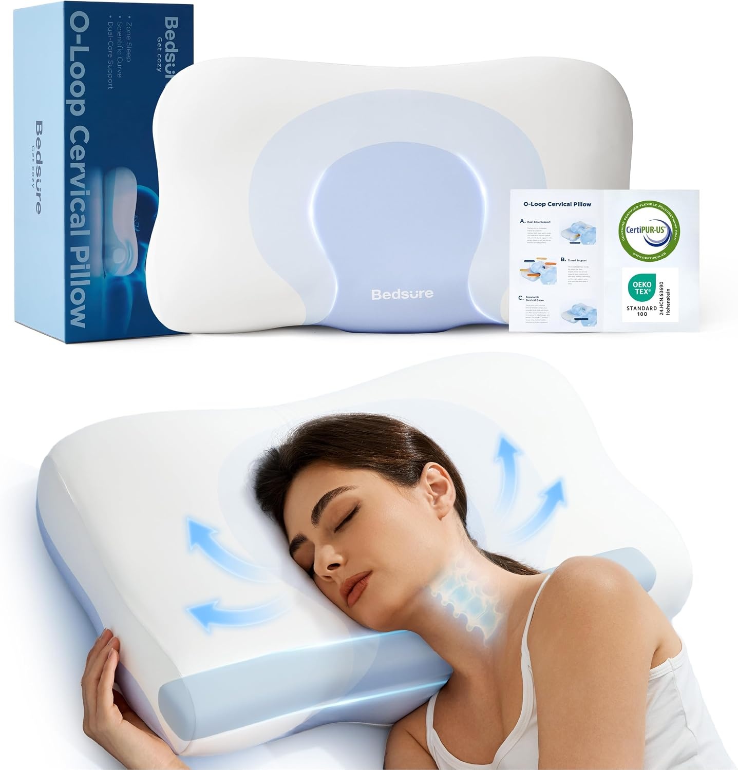 image:imageBedsure Get Free 1 Pillows When You purches 1 Comforter