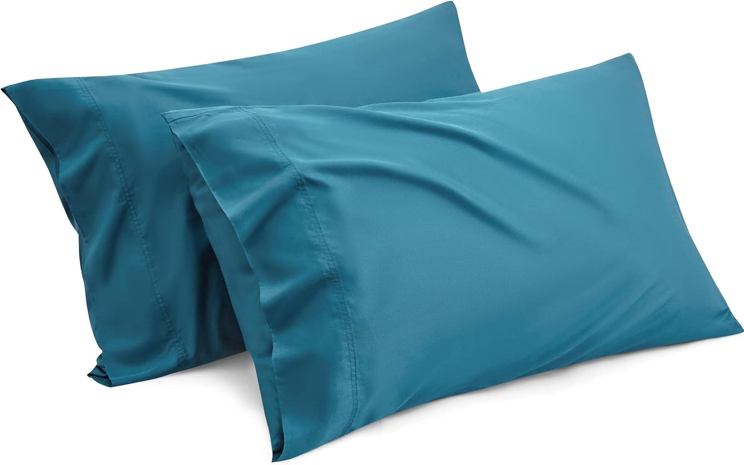 image:imageBedsure Soft Blue Sheets for Queen Size Bundle Cooling Pillow Cases Queen Teal