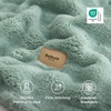 Bedsure 3D Cloud Bubble Fleece Twin Blanket for Bed, Burnt Orange, 60″×80″(05 Sage Green)