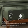 Bedsure Dark Green King Comforter Set, Soft Bed in a Bag 7 Pieces, Alternative Bedding for All Seasons, Breathable Marshmallow Prewashed Bed Set with Comforters, Sheets, Pillowcases & Shams(Dark Green)