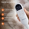 Bedsure Fluffy Bubble Faux Fur Heated Electric Blanket Twin, Coconut White(15 – Tie-dye Beige)