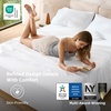 Bedsure Non-Slip Deep Pocket King Sheet Set, Stay Put Fits 14-18″ Mattress(White)