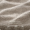 Bedsure PureWoven Space-Dyed Cotton Waffle Duvet Cover Set, Queen, White(01 – Linen (No Comforter))