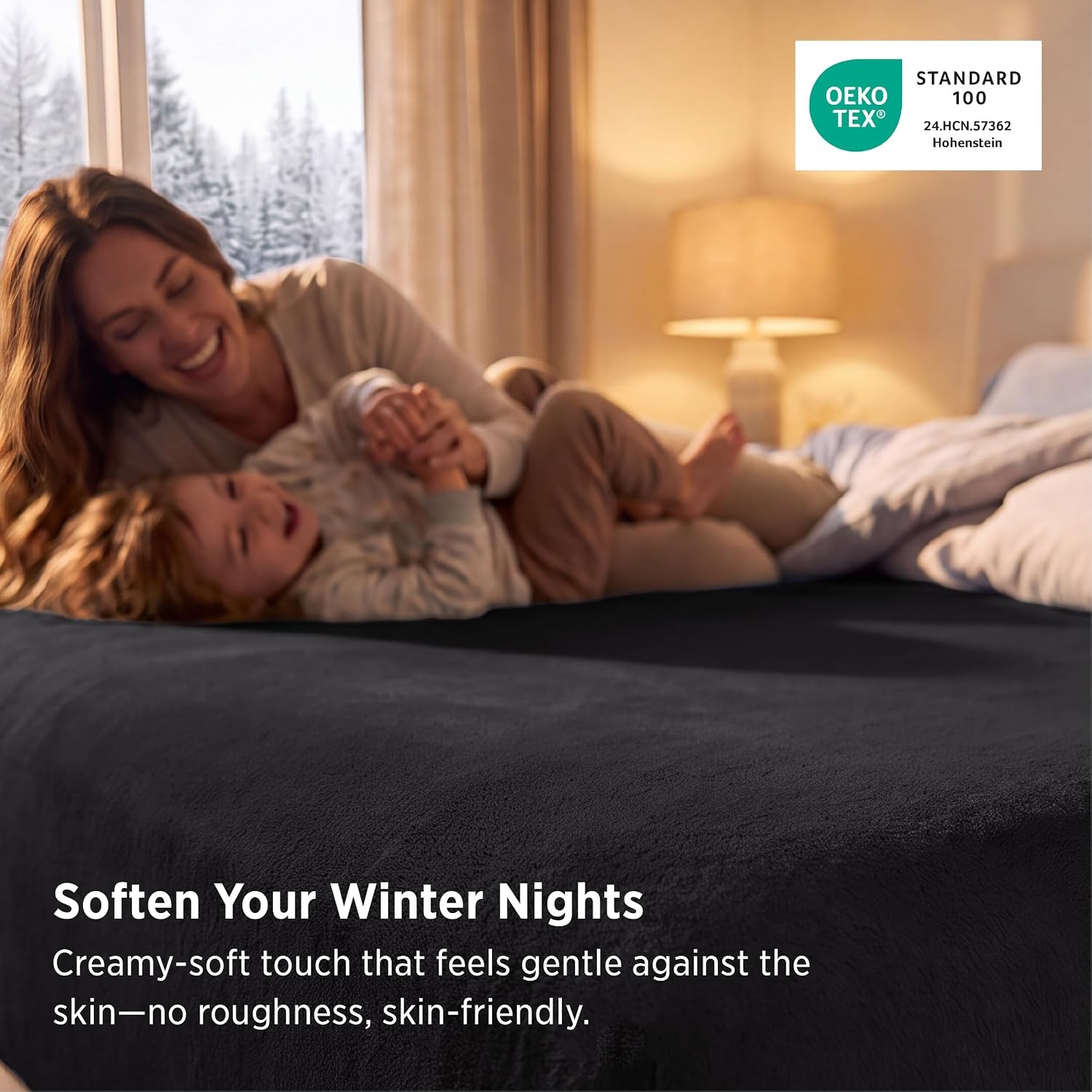image:imageBedsure Mattress Pad Bundle Flannel Fitted Sheet Only Quilted Fitted Mattress Topper Protector with 821 Inches Deep Pocket Noiseless Breathable Bed Cover Padded Velvet Bottom Sheet King Black