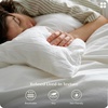 Bedsure PureWoven 100% Washed Cotton Duvet Cover Set, Twin Size, 2-PC(01 – Natural White (No Comforter))