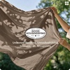 Bedsure PureWoven 100% Washed Cotton Duvet Cover Set, Twin Size, 2-PC(06 – Light Brown (No Comforter))