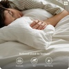 Bedsure PureWoven 100% Washed Cotton Duvet Cover Set, Twin Size, 2-PC(08 – Ivory (No Comforter))