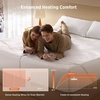 Bedsure Heated Mattress Pad Full Thick Comfort Electric Bed Warmer 54″x75″(King)