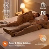 Bedsure Heated Mattress Pad Full Thick Comfort Electric Bed Warmer 54″x75″(Queen)