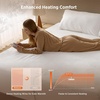 Bedsure Heated Mattress Pad Full Thick Comfort Electric Bed Warmer 54″x75″(Twin)