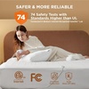 Bedsure Heated Mattress Pad Queen, Fast Heating Electric Bed Warmer 60″x80″(King)