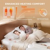 Bedsure Heated Mattress Pad Queen, Fast Heating Electric Bed Warmer 60″x80″(Queen)