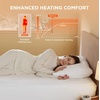 Bedsure Waterproof Heated Mattress Pad Queen Cotton Top Electric Bed Warmer(Twin)