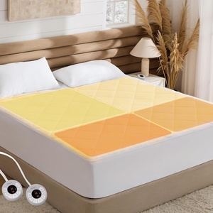 Bedsure 4-Zone Heated Mattress Pad Twin XL, Memory & Preheat, Bed Warmer(King)