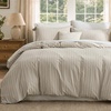 02 - Stripes - Tannish Linen (No Comforter)