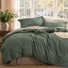 03 - Stripes - Olive Green (No Comforter)