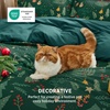 Bedsure Christmas Duvet Cover Queen Size – Reversible Bedding Collection with a Festive Wishes Pattern, Includes 1 Duvet Cover and 2 Pillow Shams (Queen, Christmas Wishes)(06 – Christmas Gift (No Comforter))