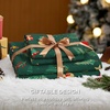 Bedsure Christmas Duvet Cover Queen Size – Reversible Bedding Collection with a Festive Wishes Pattern, Includes 1 Duvet Cover and 2 Pillow Shams (Queen, Christmas Wishes)(06 – Christmas Gift (No Comforter))