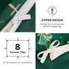 Bedsure Christmas Duvet Cover Queen Size – Reversible Bedding Collection with a Festive Wishes Pattern, Includes 1 Duvet Cover and 2 Pillow Shams (Queen, Christmas Wishes)(06 – Christmas Gift (No Comforter))